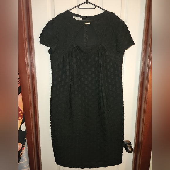 Black Bodycon Dress LONDON TIMES WOMAN - Picture 2 of 3